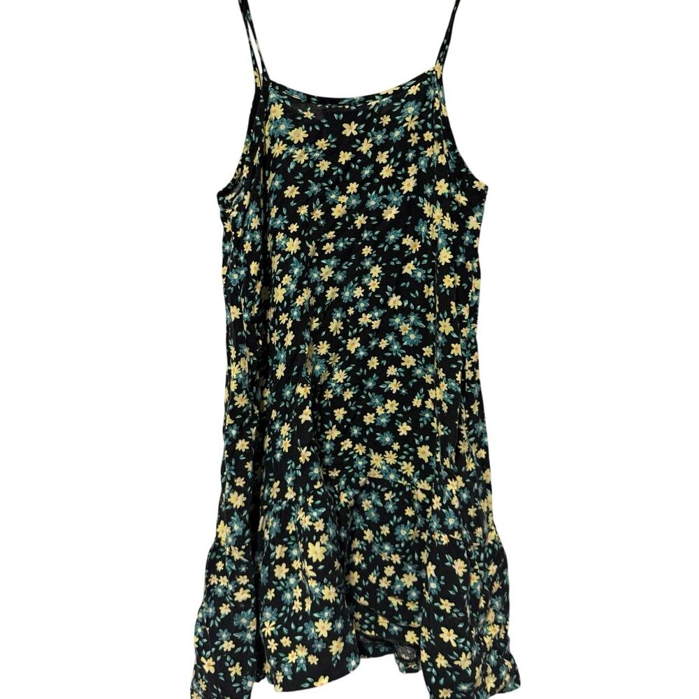 Old Navy Girls Black Floral Sundress Size 10